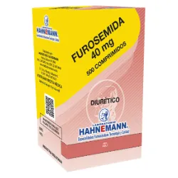 FUROSEMIDA 40 MG CAJA X 500 COMPRIMIDOS - Ecofarma